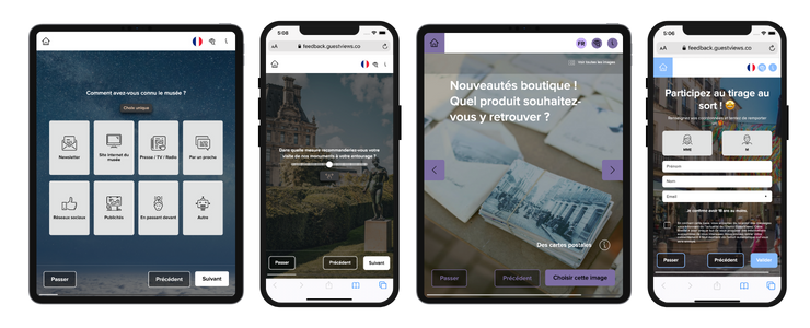 Modules GuestViews de collecte de données